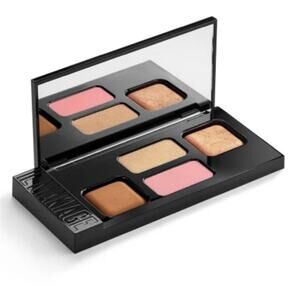 Il Makiage High Point Bronzer Blush & Highlighter Pro Palette Medium MSRP $72